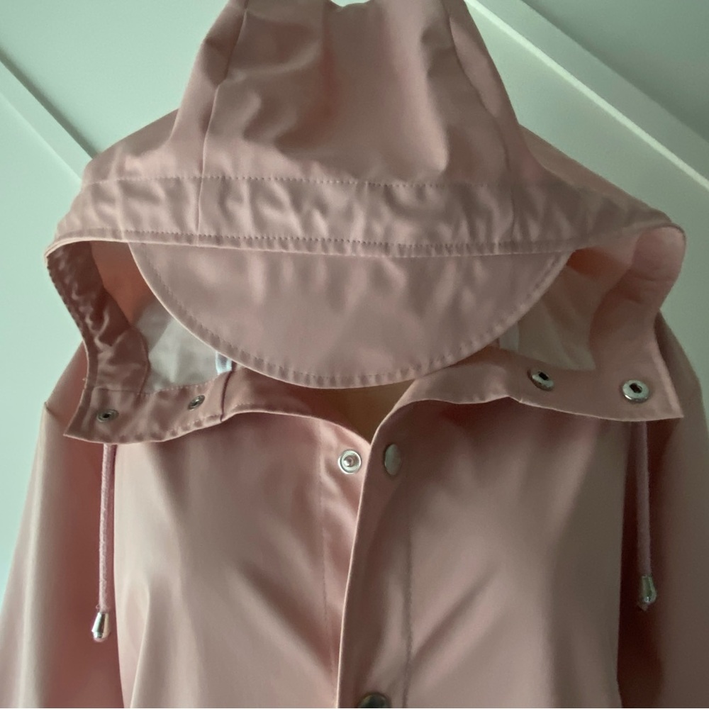 Rains Pink Utility Jacket - Picture 5 of 16